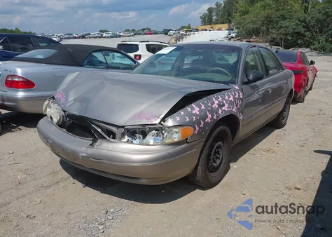 1999 Buick Century Custom z USA, uszkodzony, nr VIN 2G4WS52M3X1599908